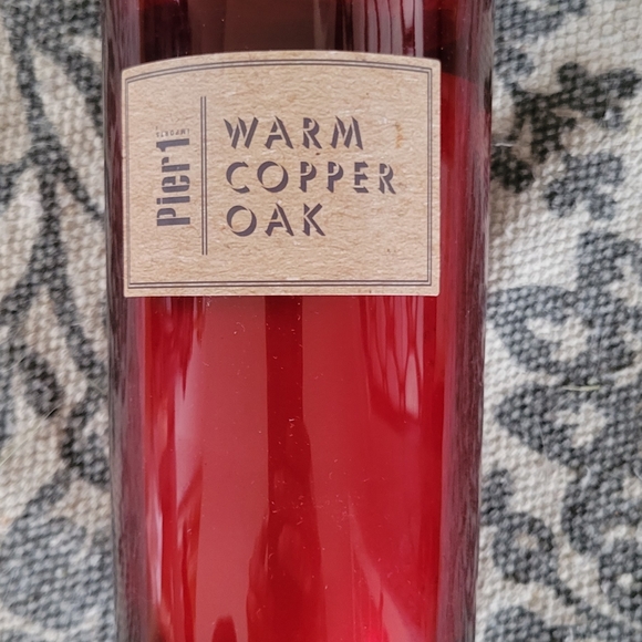 Warm copper oak candle - Picture 2 of 3